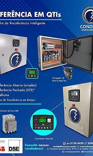 Quadro automático para gerador Quadro automático para gerador