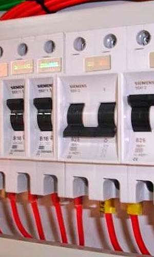 Quadro de distribuição e força Quadro de distribuição e força